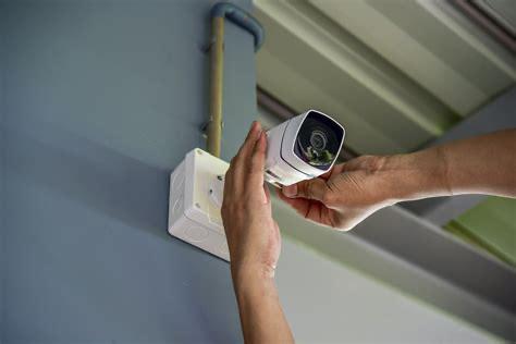 Security camera installation